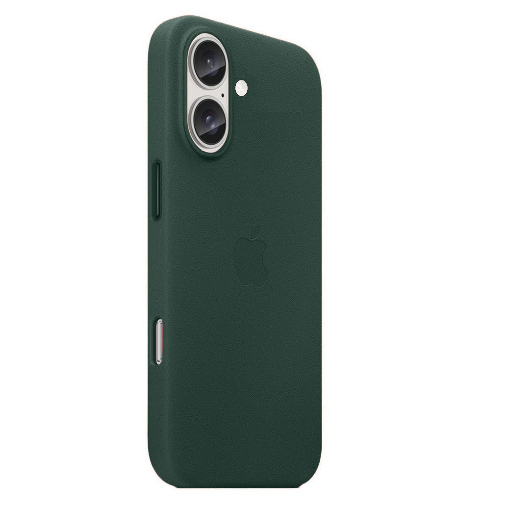 Apple iPhone 16 Plus Leather Back Cover Case with MagSafe - Green